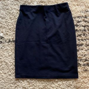 Navy Philosophy pencil skirt size 6
